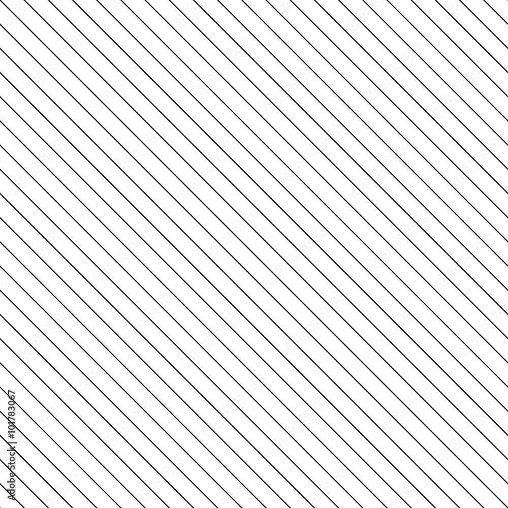Poster Seamlessly repeatable abstract monochrome pattern with diagonal