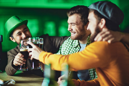 Toasting for St. Patrick
