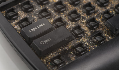 dirty keyboard