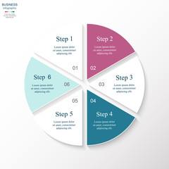 Vector infographic template