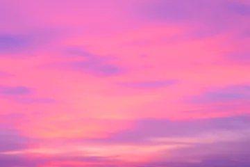 Foto op Plexiglas kleurrijke lucht © njmucc