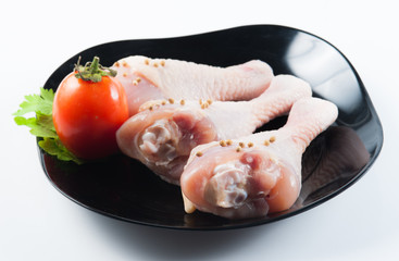 Raw chicken legs - ready for cooking