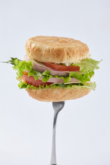 sandwich isolated on white