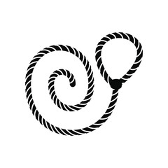 Lasso black simple icon