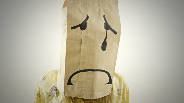 Breadbag face depressed suicidal CU