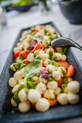 Catering und Buffet an einer Hochzeit