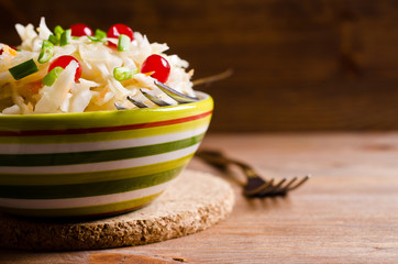 Salad of sauerkraut
