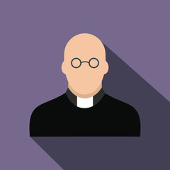 Priest flat icon