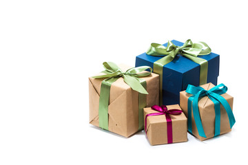 Gifts with silk ribbon