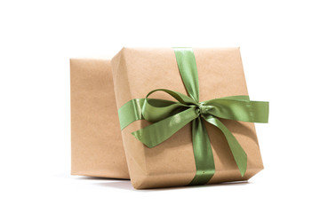 Gifts with silk ribbon