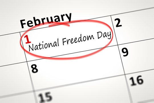 National Freedom Day first of February