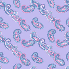 Seamless paisley pattern