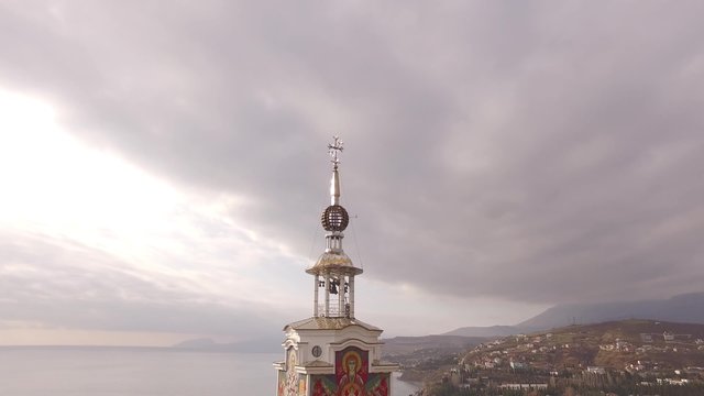 Часовня на берегу черного моря, Крым