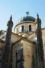 Fototapeta na wymiar Church of Archangel Michael in Herceg Novi
