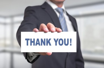 Obraz premium Thank you!