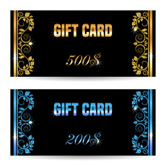 Gift card template