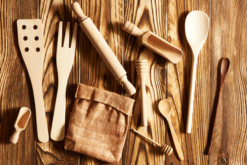 Wooden utensils