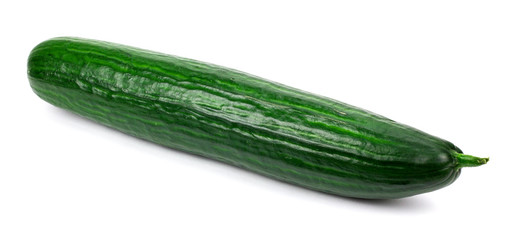 Cucumber isolated on white background
