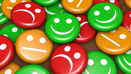 Customer Feedback Happy Rating