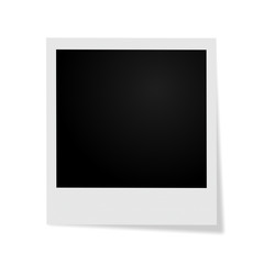 Frame on white background with shadow