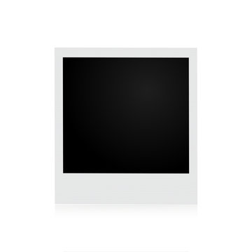 Frame on white background with shadow