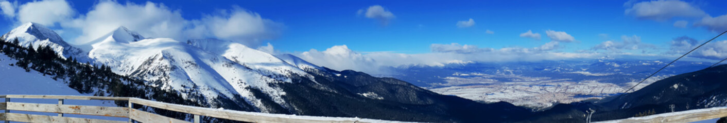 Fototapeta na wymiar Mount panorama