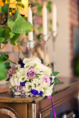 bridal bouquet from roses