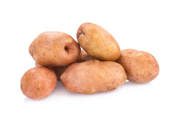 Potato isolated on white background