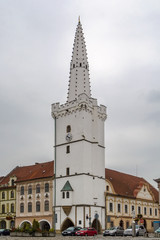 Fototapeta na wymiar Kadan town hall, Czech republic