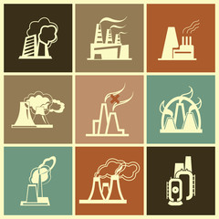 Fototapeta premium Industrial Factory 