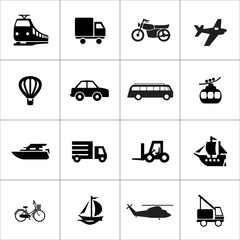 transportation icons