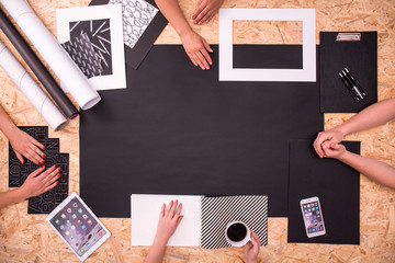 Brainstorming and team collaboration