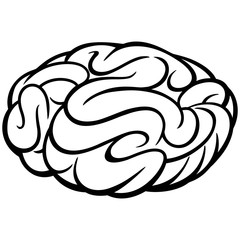 Obraz premium Brain Illustration