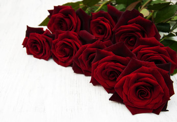 Fresh Red roses