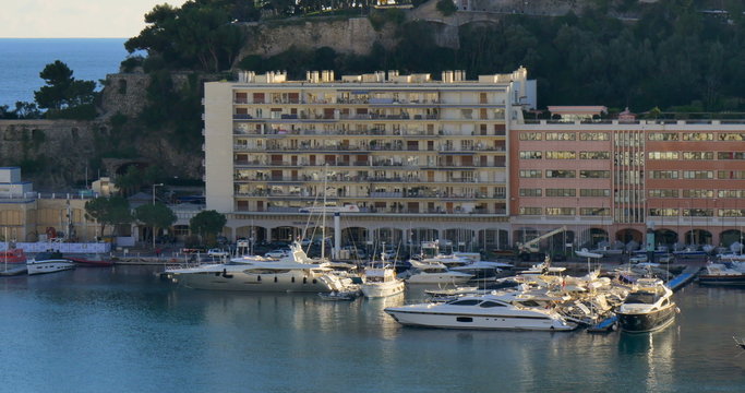MONACO - DEC 28: Principality of Monaco is a sovereign city-state and microstate, located on the French Riviera.  Monaco is the second smallest and the most densely populated country in the world.