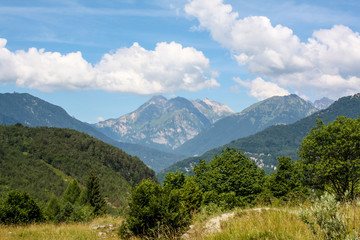 Obraz premium A beautiful view of the Austrian Alps
