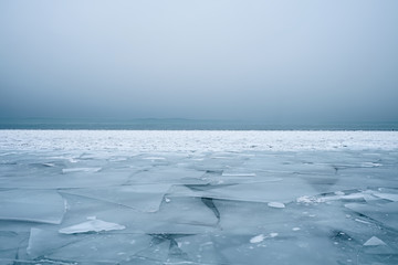 Frozen lake - 101819896