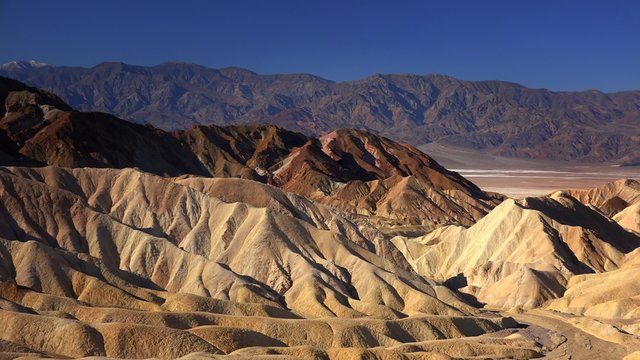 Zabriskie Point in Death Valley