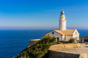 Fototapeta na wymiar Picturesque view of an maritime lighthouse 