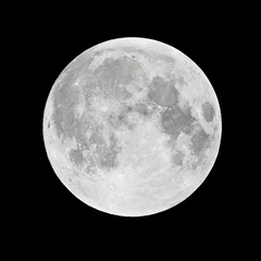 Crédence de cuisine en verre imprimé Pleine lune Full Moon - super moon
