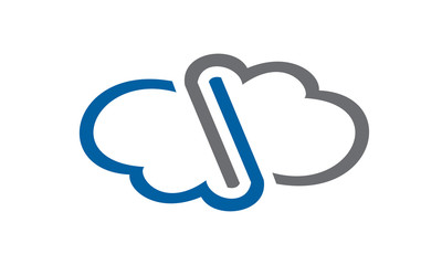 cloud infinity logo design