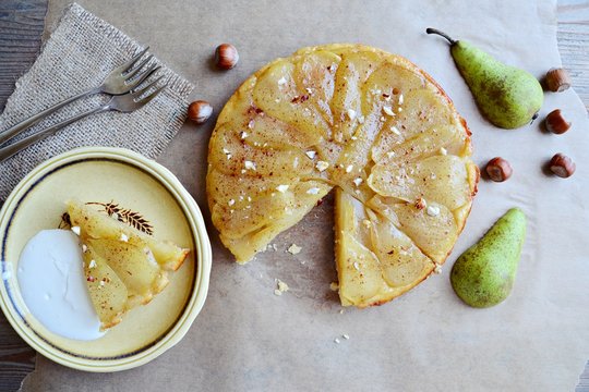 Pear Tart Tatin