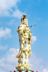 Fototapeta premium Guanyin statue, The Goddess of Compassion and Mercy