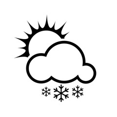 sun,rain,wind, cloud, snow, moon, lightning, storm, weather flat