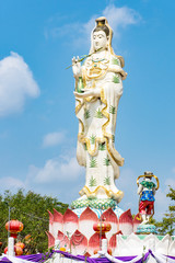 Fototapeta na wymiar Guanyin statue, The Goddess of Compassion and Mercy