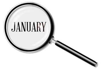 January Magnifying Glass