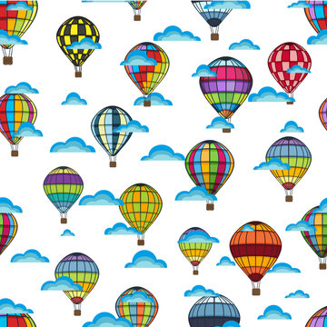air balloon pattern