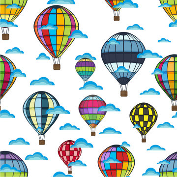 air balloon pattern