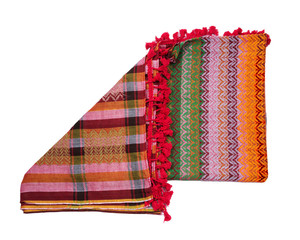 Traditional Middle East head scarf kufiya