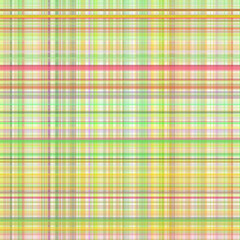 Pastel yellow multicolored stripes vector plaid